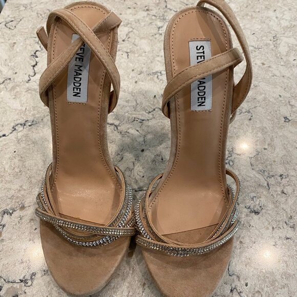 STEVE MADDEN LARA NATURAL STILETTOS - Picture 4 of 12